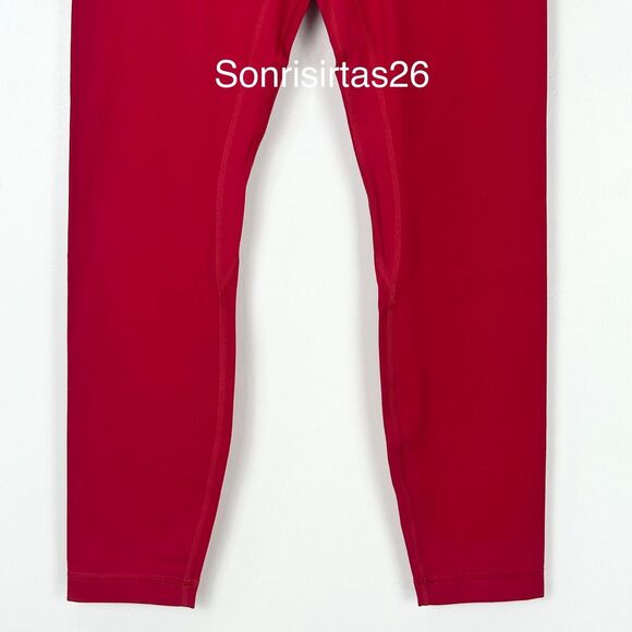 NWT Lululemon  Align HR Pant 25” Legging Size 4 Dark Red - Picture 4 of 13